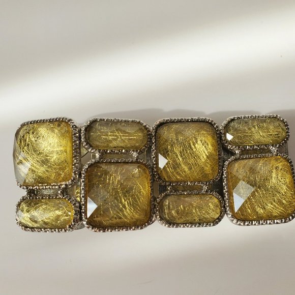 Chunky Bangle in Silver Tone - Picture 3 of 3